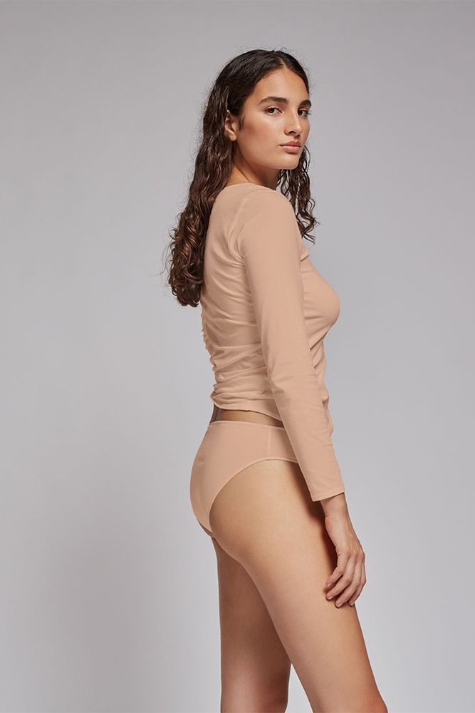 Труси-бікіні жіночі Gisela 224P1, skin (тілесний), L