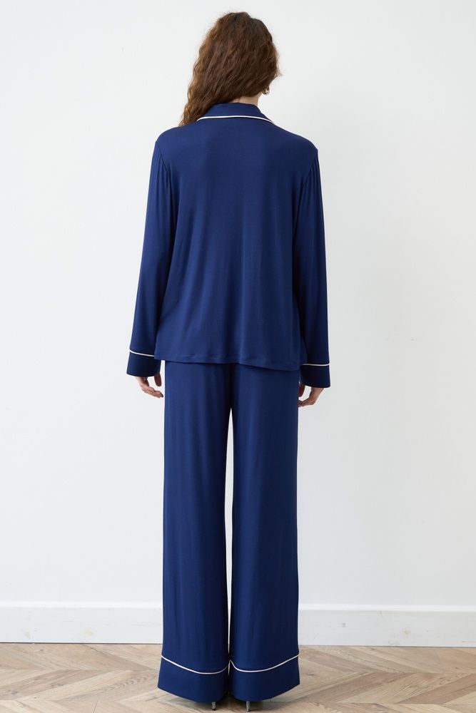 Піжама жіноча Effetto 02116IM, navy blue (т.синій), 3XL