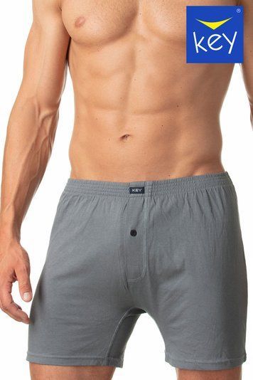 Труси-боксери чоловічі Key MXC 126 3-4XL, ME (меланж), 3XL