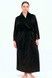 Халат жіночий Effetto 03220, Black (чорний), XS