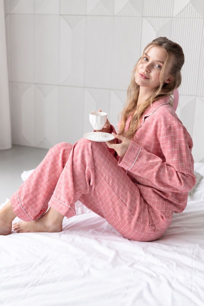 Піжама жіноча EFFE PJLS-005, pink (рожевий), S