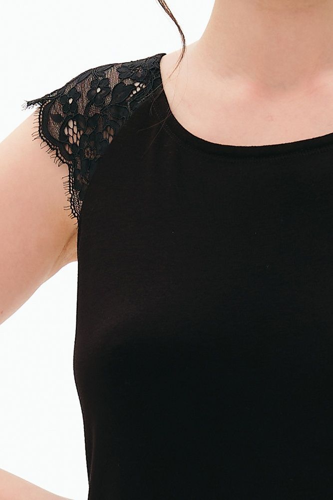 Нічна сорочка жіноча Effetto 03310, Black (чорний), XS