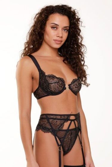 Трусы-стринги женские LingaDore 7508T, чорний*, S