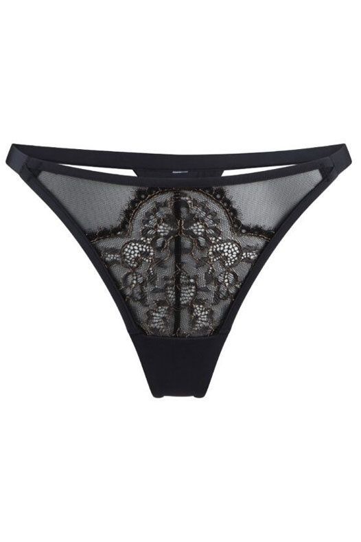 Трусы-стринги женские LingaDore 7508T, чорний*, S