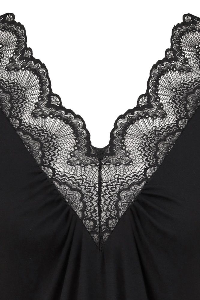 Ночная рубашка женская Effetto 02100P, чорний*, 3XL