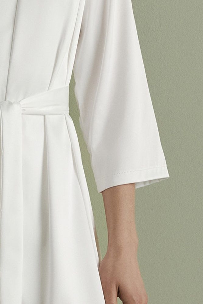 Халат жіночий Effetto S03200IM, white (білий), 3XL