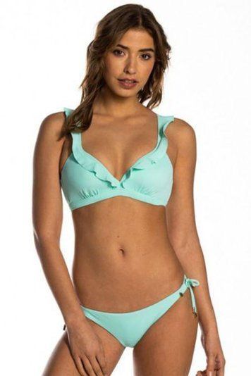 Бюстгальтер-треугольник купальный с формованной чашкой BeachLife 070125-789, бирюза, 85, C