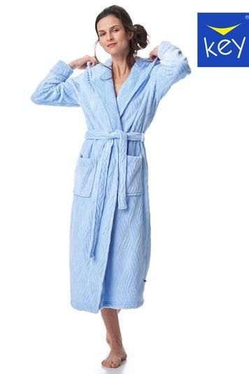 Халат женский Key LGL 803 B23, принт, L/XL
