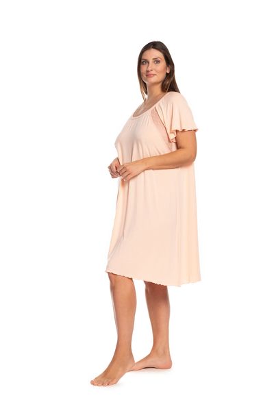 Нічна сорочка жіноча Effetto 0231B/1XL, peach (персиковий), XXL