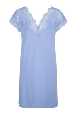 Ночная рубашка женская LingaDore 7428PD, блакитний, M