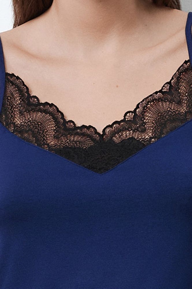 Пижама женская Effetto 02102IM, т.синий, 3XL
