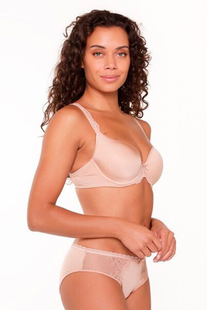 Бюстгальтер з формованою чашкою LingaDore 1400-1, blush (пудра), 75, E