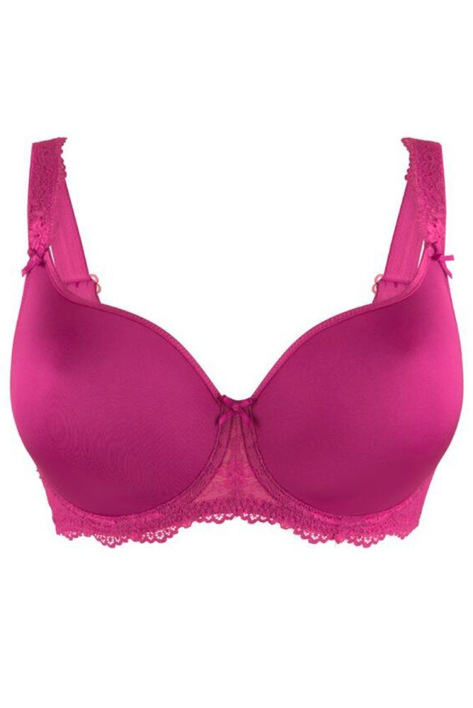 Бюстгальтер з формованою чашкою LingaDore 1400-1A col, raspberry (малиновий), 70, D