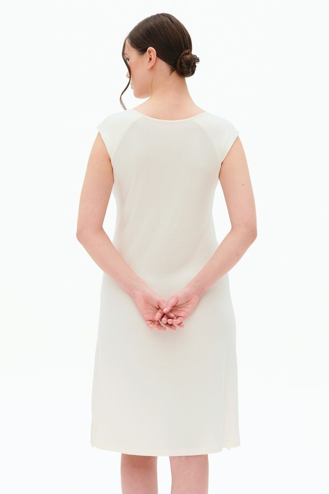 Нічна сорочка жіноча Effetto 03314P, ivory (молочний), 3XL