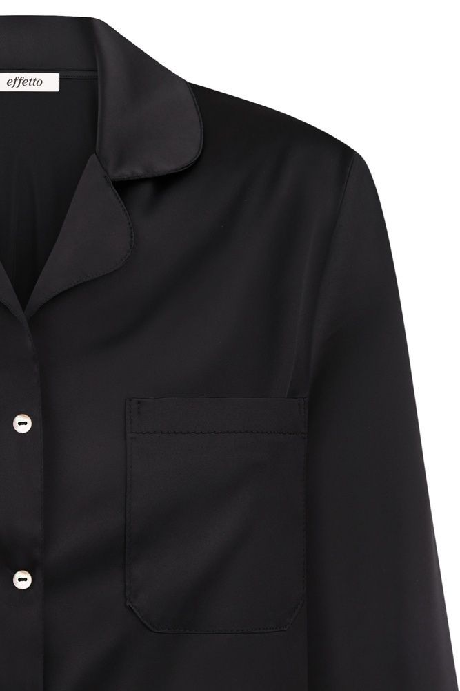Пижама женская Effetto S03401P, чорний*, 3XL