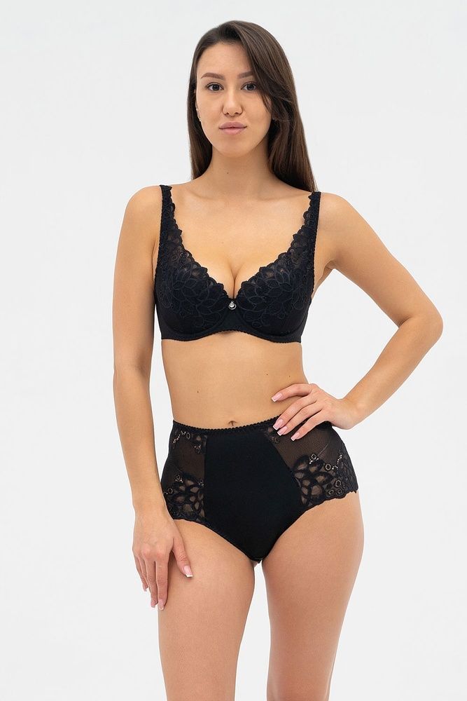 Бюстгальтер з формованою чашкою Effetto NATALI 004 11 02, Black (чорний), 75, D