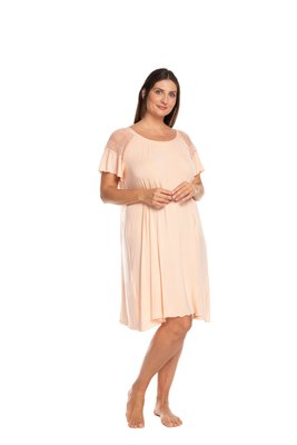 Нічна сорочка жіноча Effetto 0231B/2XL, peach (персиковий), XXL