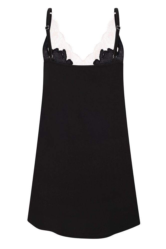 Нічна сорочка жіноча Effetto 03162, Black (чорний), S