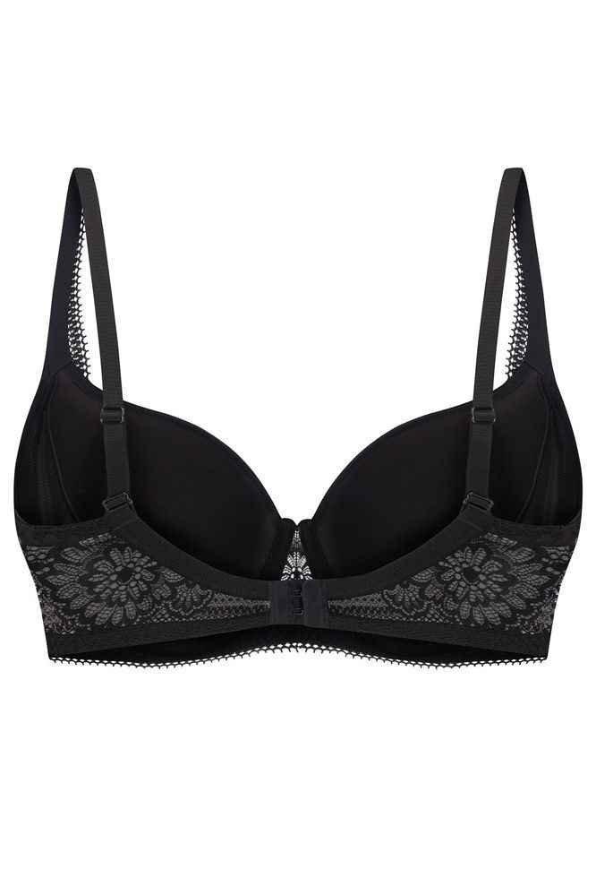 Бюстгальтер з формованою чашкою Spacer Effetto Gabriella 022 070A, Black (чорний), 100, B