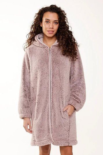 Халат женский LingaDore 7616, глубокий темно-коричневый, XS