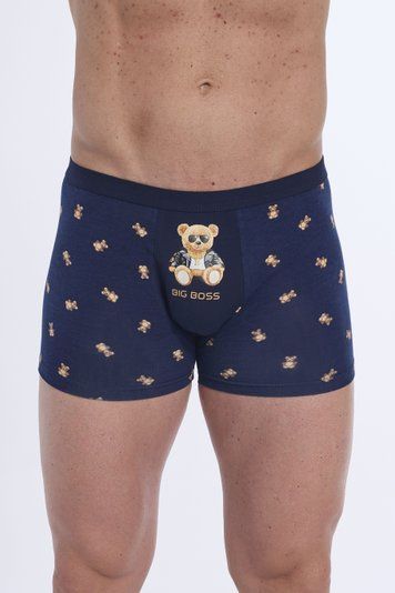 Труси-боксери чоловічі Cornette 245 Boss 280-245 Tatoo A25, navy blu (темно-синій), L