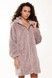 Халат жіночий LingaDore 7616, Deep taupe (глибокий темно-коричневий), XS
