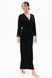 Халат жіночий Effetto 03309P, Black (чорний), 3XL