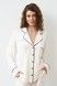 Сорочка з довгим рукавом жіноча Effetto 02116/1IM, ivory (айворі), 3XL