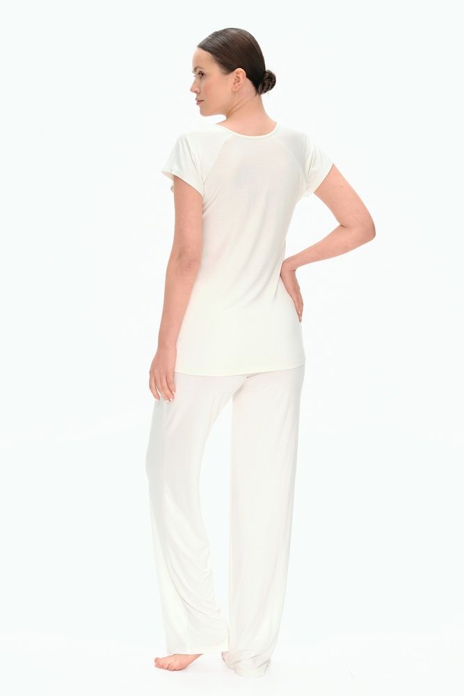 Піжама жіноча Effetto 02110P, ivory (айворі), 3XL