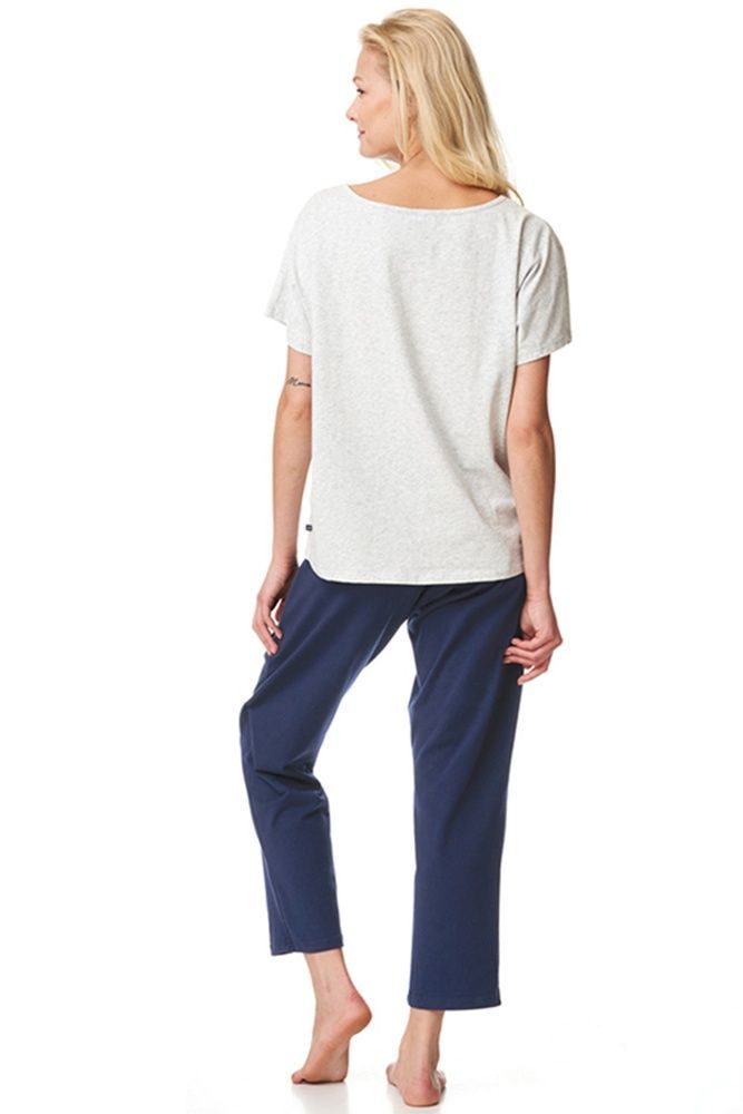 Пижама женская Key LNS 338 A23 2-4XL, mix принт, XXL