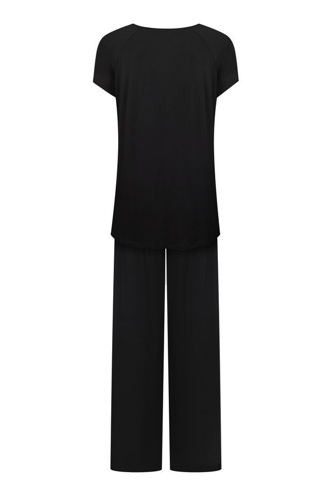 Піжама жіноча Effetto 02101, Black (чорний), XS