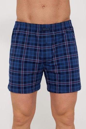 Труси-шорти чоловічі Cornette 002-338 Comfort А26, blue/red(синій-червоний)
