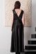 Шовкова жіноча нічна сорочка Effetto 04109SL, Black (чорний), XS