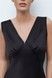 Шовкова жіноча нічна сорочка Effetto 04109SL, Black (чорний), XS