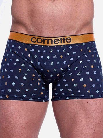 Труси-боксери чоловічі Cornette 157 508-157 HE A25, navy blue (т.синій), L