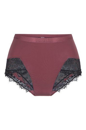 Трусы-миди женские LingaDore 6820B-1, бордовий, XL
