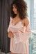 Шовковий жіночий халат Effetto 04119SL-P, Seashell pink (рожевий), 3XL