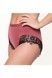Трусы-миди женские LingaDore 6820B-1, бордовий, XL