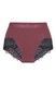 Трусы-миди женские LingaDore 6820B-1, бордовий, XL