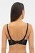 Бюстгальтер з пуш ап Effetto VIOLETTA 016 01B 02, Black (чорний), 70, C