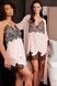 Халат жіночий Effetto 03325IM, Blush/black (персиково-чорний), 3XL