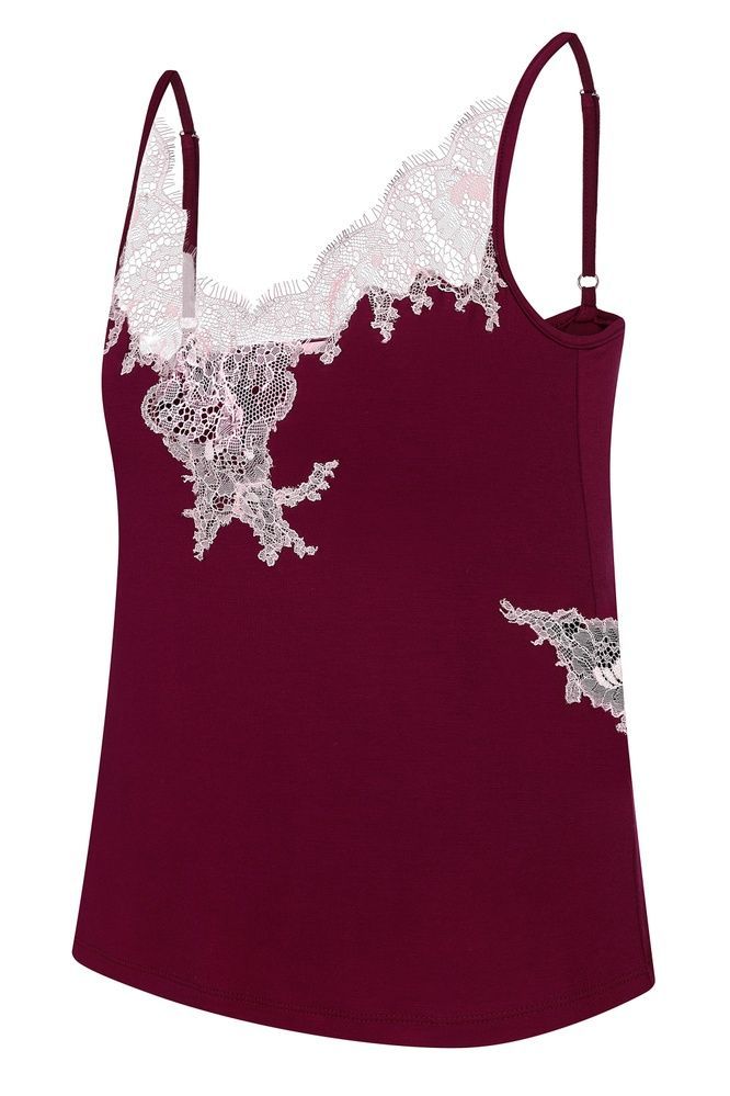 Піжама жіноча Effetto 03163IM, cherry lacquer (бордо), 3XL