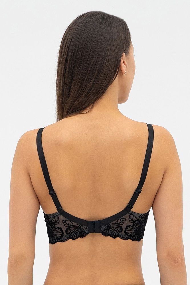 Бюстгальтер з пуш ап Effetto VIOLETTA 016 01B 02, Black (чорний), 70, C