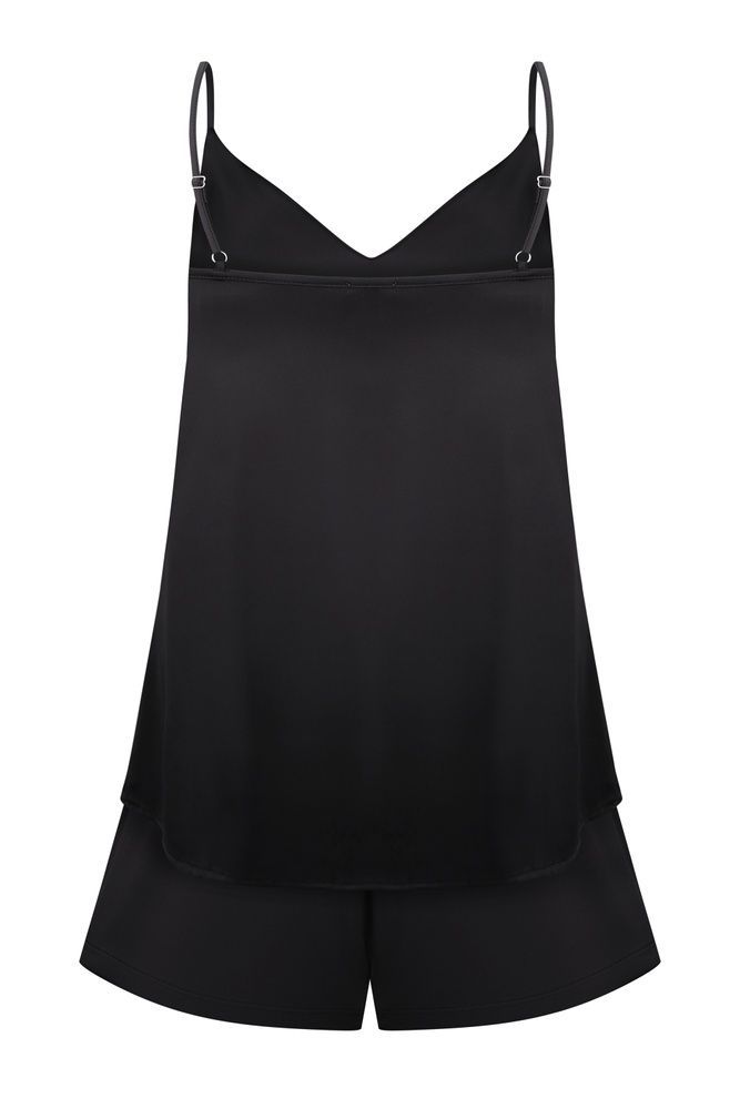 Піжама жіноча Effetto S03400IM, Black (чорний), L