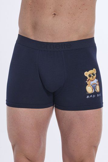 Труси-боксери чоловічі Cornette 246 Bad Boy 280-246 Tatoo A25, navy blu (темно-синій), L