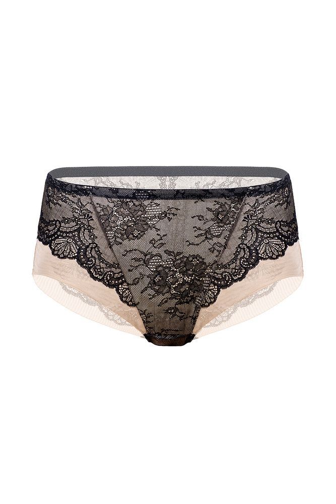Труси-бікіні жіночі Gracija-Rim Francesca 38411, чорний/кава з молоком, S