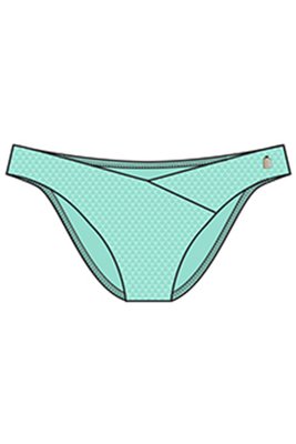 Труси для купальника жіночі BeachLife 070207-789, textured fabric (бірюза), XS