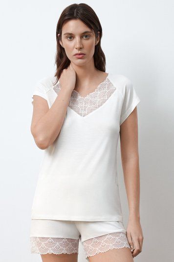 Піжама жіноча Effetto 02108P, ivory (айворі), 3XL