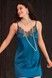 Нічна сорочка жіноча Effetto S03407Р, emerald (смарагдовий), 3XL
