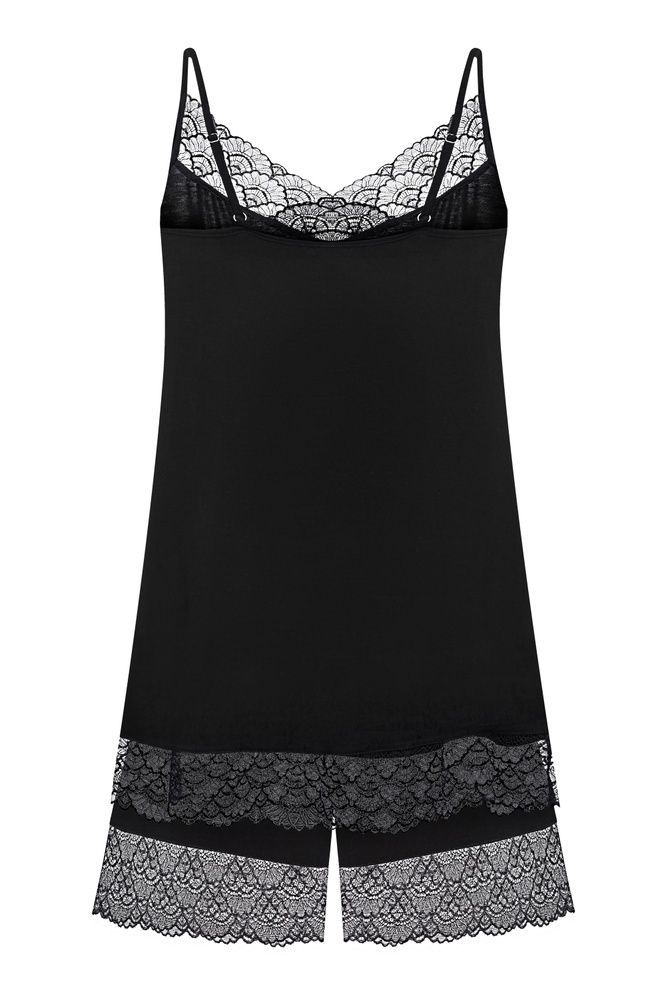 Пижама женская Effetto 02102P, чорний*, 3XL